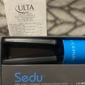 Sedu Pro Ionic Ceramic Straightening Iron